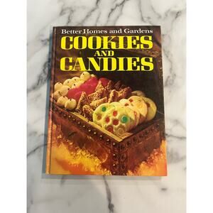 Vintage Cookies Candies Better Homes and Gardens Cook Book Meredith Press 1966